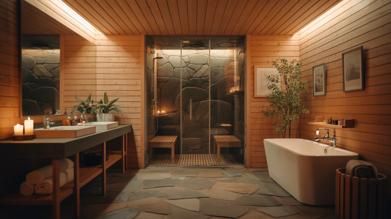 sauna badrum